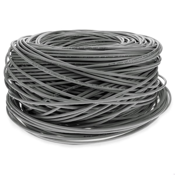 Add-On 1000FT NON-TERMINATED GRAY CAT6 UTP OUTDOOR RATED COPPER PATCH CABLE ADD-CAT6BULK1K-GY - main